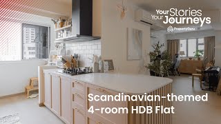Visit a Scandinavian-themed 4-room HDB Flat in Bukit Merah (Trailer) | Your Stories, Your Journeys