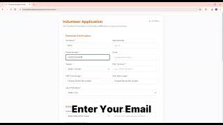 How to apply Volunteer Ship Form