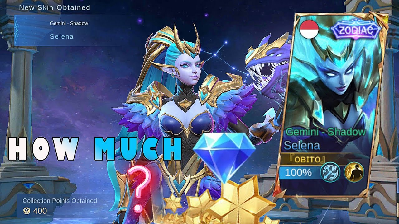 SELENA ZODIAC SKIN DRAW!! HOW MUCH?