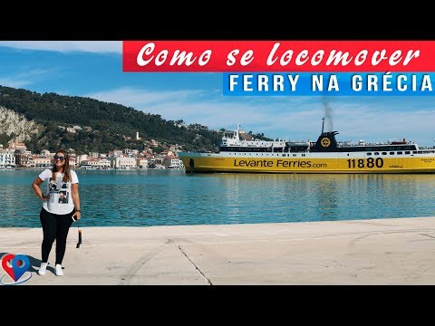 Como se locomover de Ferry na Grécia