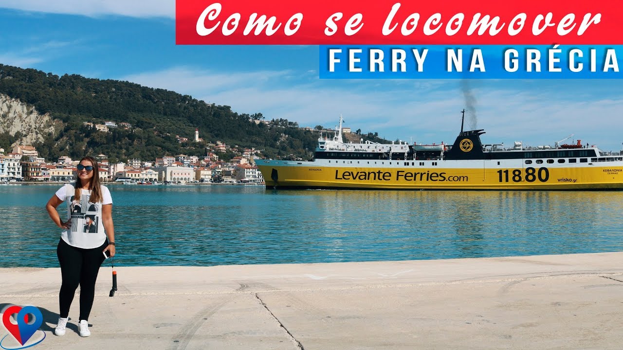 Como se locomover de Ferry na Grécia