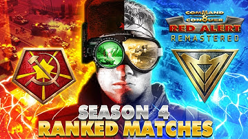 [32] Command & Conquer Red Alert - S4 Online Ranked Matches vs Eddie Cheng, a88spooner & zockiasch