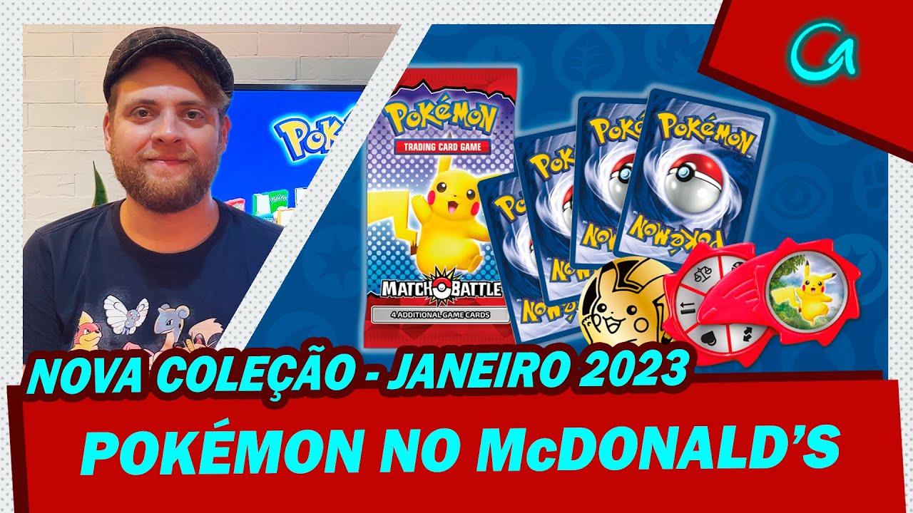 McDonald's oficialmente revela brinquedos de Pokémon do McLanche Feliz 2022  - Elite dos Quatro Traduções