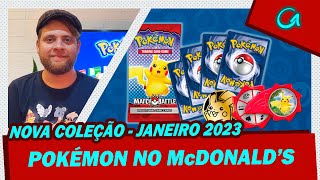 McLanche Feliz traz nova coleção de cartas Pokémon