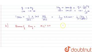 poise unit conversion