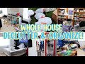 DECLUTTERING &amp; ORGANIZING MOTIVATION! HOW TO DECLUTTER &amp; ORGANIZE YOUR HOME! CLEANING MOTIVATION!