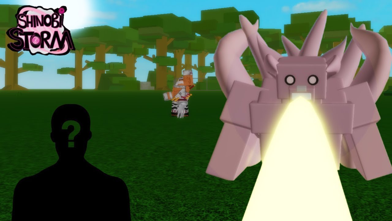 8 Tails Jinchuriki Killer Bee | Shinobi Storm Roblox (FACE REVEAL)