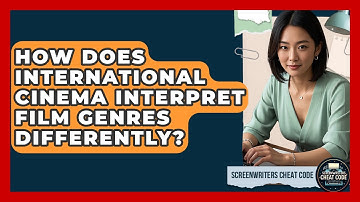 How Does International Cinema Interpret Film Genres Differently? - Screenwriter