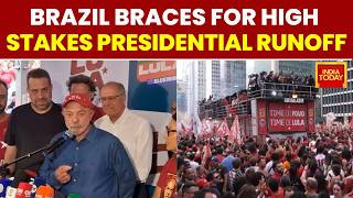 Brazil Election Showdown: Lula Makes Final Campaign Push Against Flavio Bolsonaro | India Today