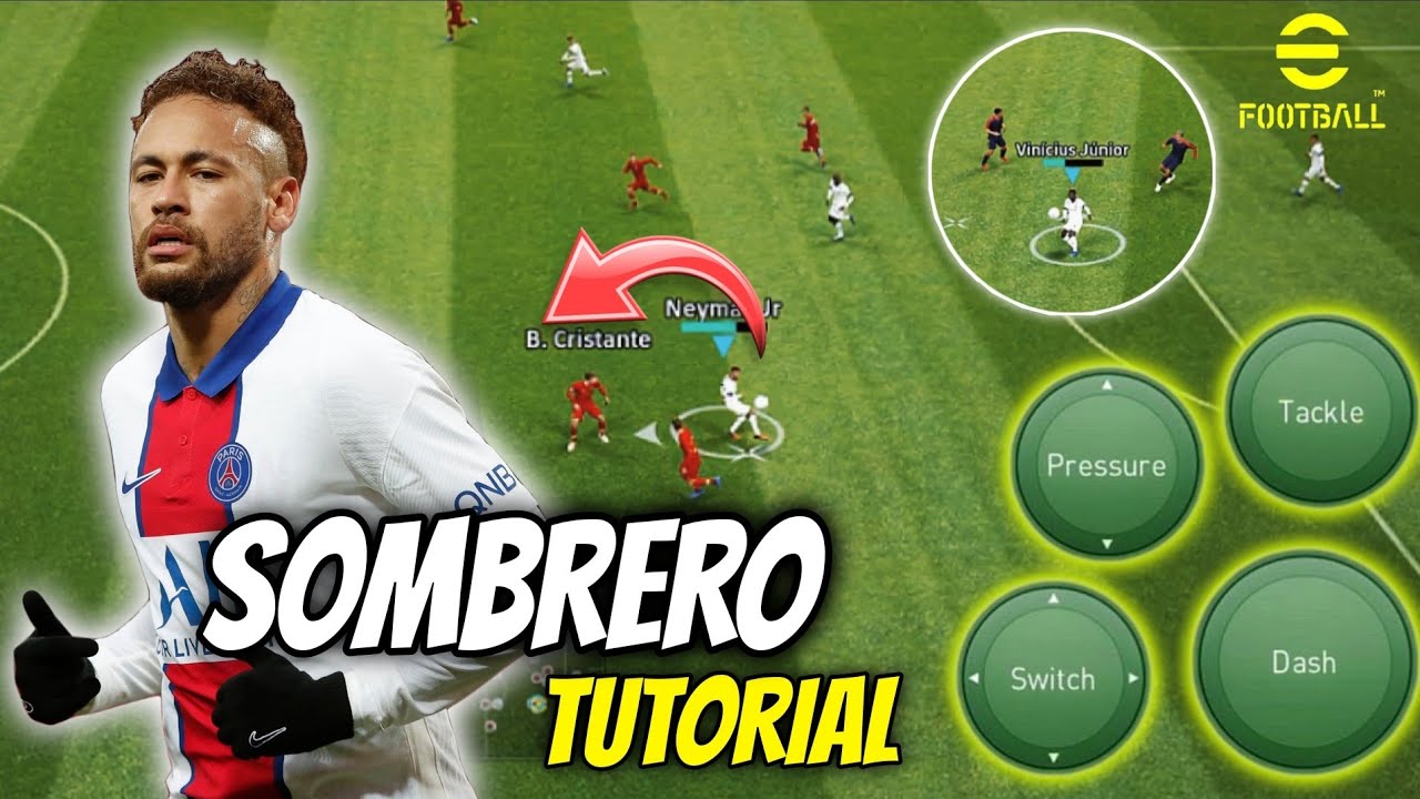 Tutorial For SOMBRERO Skill In EFootball Mobile 23 sombrero tutorial 