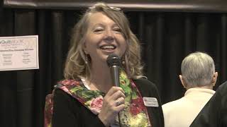 Barbara Grogan Wins Janome Sewing Machine At Aqs Quiltweek