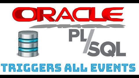 Oracle PLSQL-cursus in het Spaans vanaf nul | Video over meerdere gebeurtenistriggers (20)