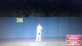 Matt Holliday hits 2nd HR of Game: 5/12/16