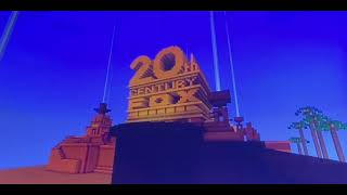 20th Century Fox 2009 intro Minecraft Remake
