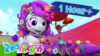 Let's Get Creative! 💖 1 Hour  Compilation | Zoonicorn | Cartoon for Kids