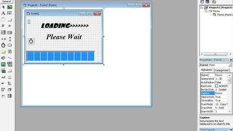 How to make Splash Screen with Progress Bar in Visual basic 6.0