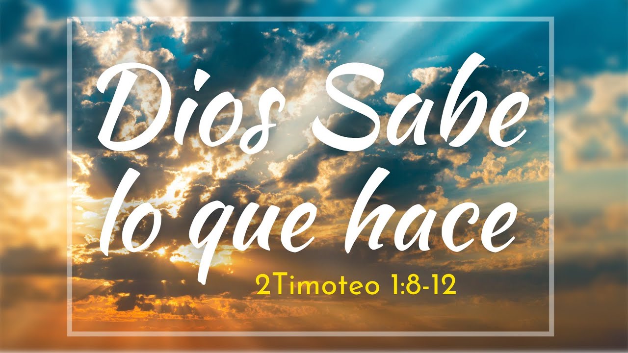 Dios Sabe Lo Que Hace - Pastor Luis Parada - YouTube