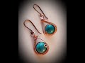 Woven Teardrops With a Curl Earring Tutorial - Cheryl St.Pierre of Majestic Wire Artworks