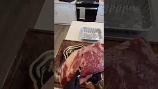 Trimming a brisket using my Meta Glasses #brisket #butcher #beef