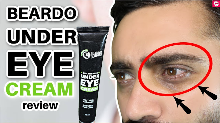 Best mens cream for bags under eyes