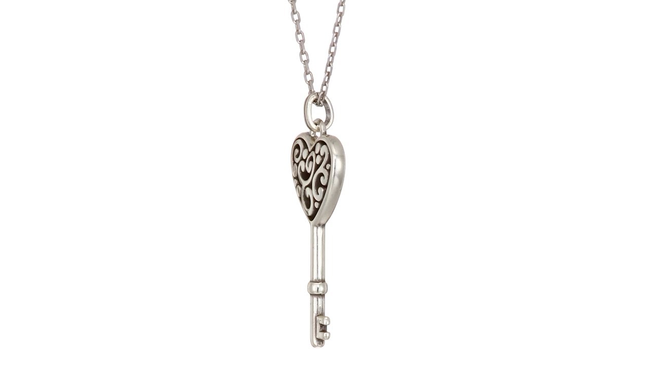 Brighton Contempo Heart Key Necklace SKU: 9272226 - YouTube