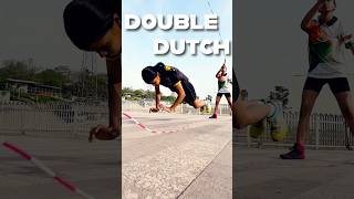 Double Dutch Freestyle | Rule The Ropes 🔥 #talent #sport #skippingrope