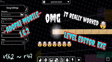 A̸D̶ØF̷A̸Ï M̷ØB̸ÏL̸E̸ 1.6.2 | LEVEL EDITOR.EXE