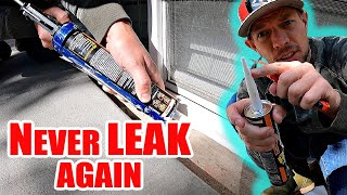 Celebrity How to Caulk and Seal a Window Profile