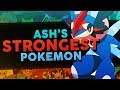 Ash Ketchum’s Best / Strongest Pokemon In Each Region! - Woopsire