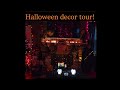 HALLOWEEN DECOR HOME TOUR! (As much of my Halloween decor as I could fit in a video.)