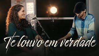 Video thumbnail of "Te louvo em verdade | Eliana Ribeiro"