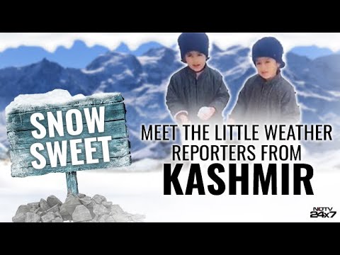 Snow Sweet:  Meet The Little Weather Reporters From Kashmir | Marya Shakil
