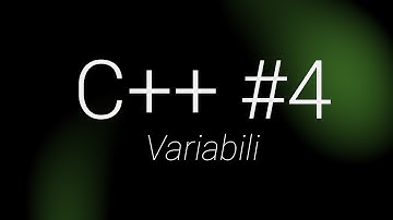 Variabili - C++ #4