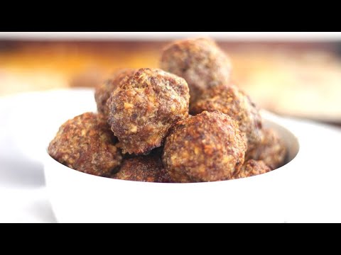 Easy Gluten Free Italian Meatballs