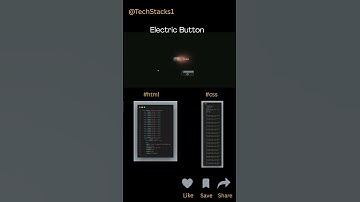 Next Level Animated Electric Button 🔥🤯 #html #css #animatedbutton #webdevelopment #coding