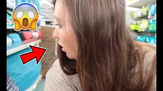 GETTING PUSHED IN A SHOP 22 WEEKS PREGNANT!