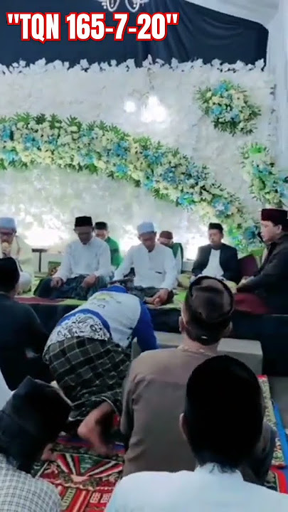 Dzikir Akbar 'TQN 165-7-20' Bersama Kh. Tb. Nu'Man Kadzim Asnawi