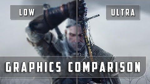 The Witcher 3: Wild Hunt – PC Low vs Ultra Graphics Comparison