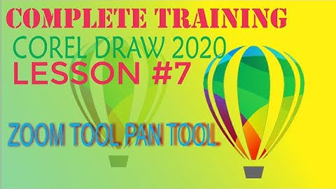 Detailed Use of zoom tool in corel draw 2020
