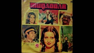 Sooraj Se Ankhen Mila Muqaddar; Rajesh Roshan, Anjaan;1977