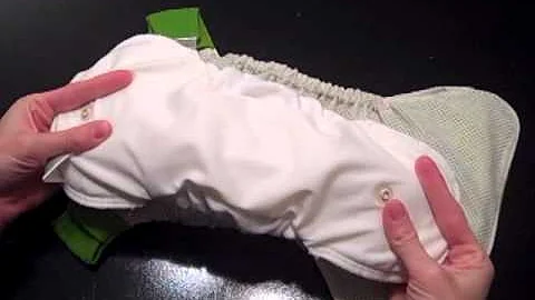 How to use the GroVia One-Size Reusable Diaper with Cloth or BioSoaker Inserts