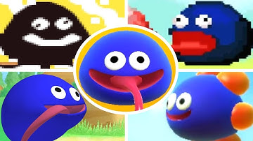 Evolution of Gooey in Kirby Games (1995-2018)