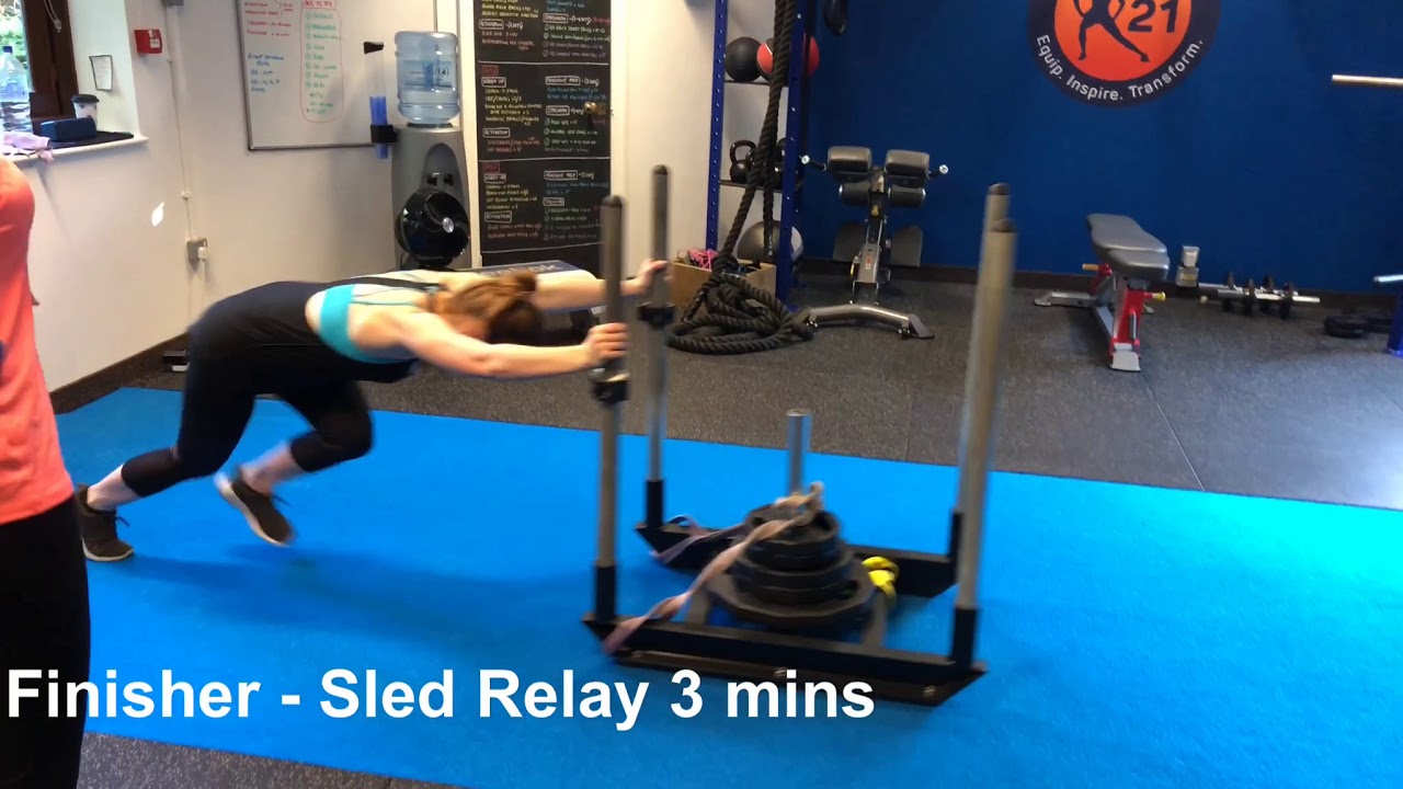 Sled Relay Finisher YouTube