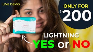 Facial at Home | Cheryl's Glovite Skin Lightening Facial Kit Demo and Review