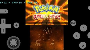 pokemon omega ruby - citra 3DS emulator on android - Samsung Galaxy S10+