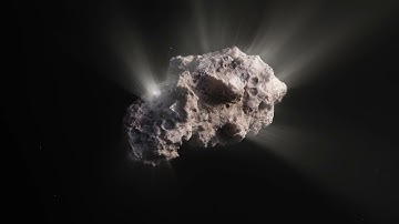 ESO: Artist’s animation of the surface of interstellar comet 2I/Borisov