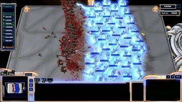 SC2 -- Unit Tester -- LOTV -- 120 Mutalisks vs 50 Archons