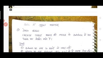 Database Management System and MYSQL/MP Govt ITI Trainer officer Trade COPA (SCVT/NCVT)