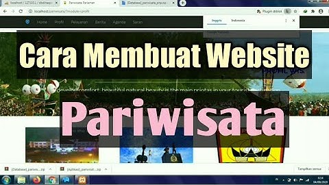 cara membuat website pariwisata dengan mudah