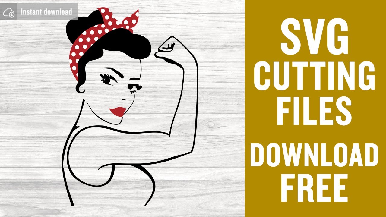 Cutting files free for Crafters Rosie The Riveter svgBig SVG Bundle 100+ de...